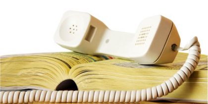 Listas telefónicas: novas regras