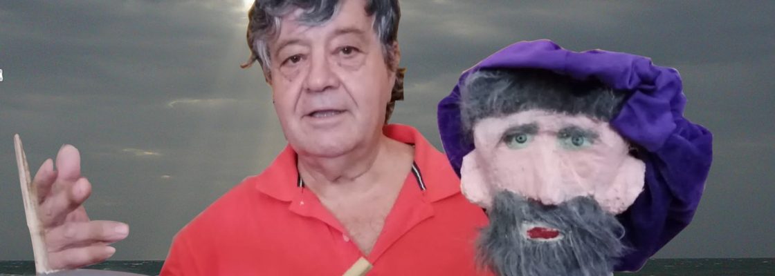 Cartaz do teatro de marionetas