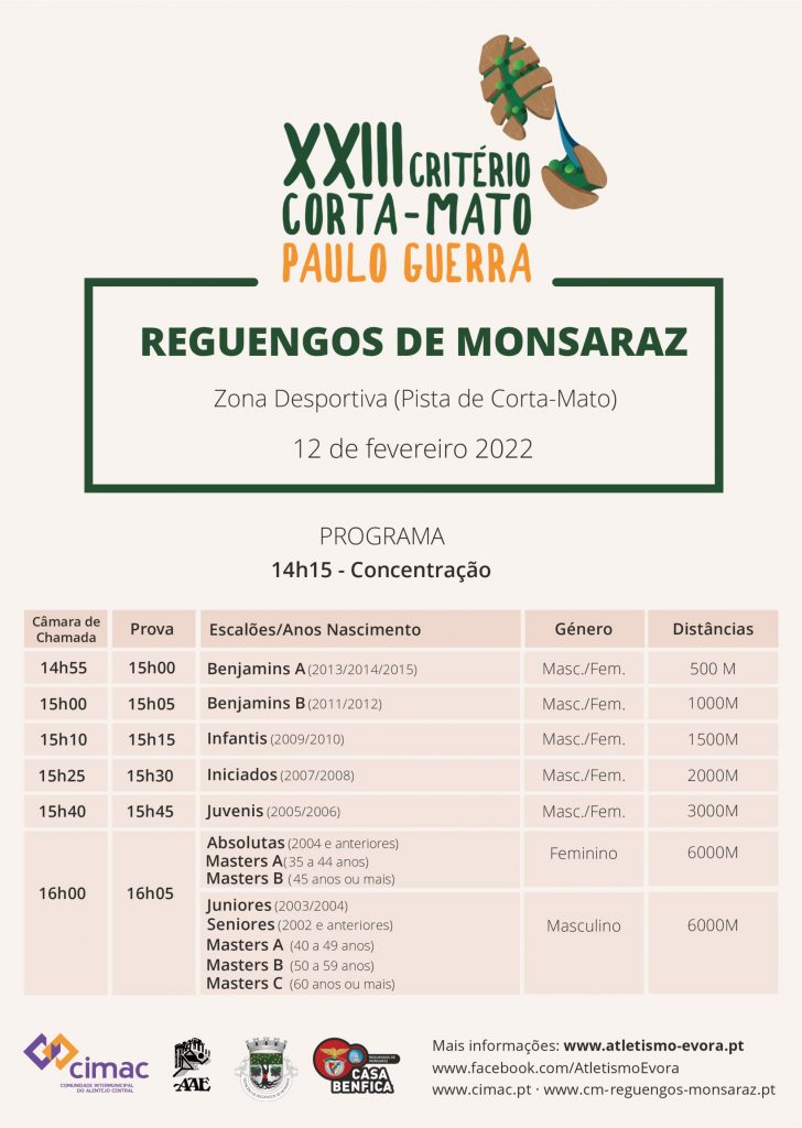 Critério corta-mato Paulo Guerra