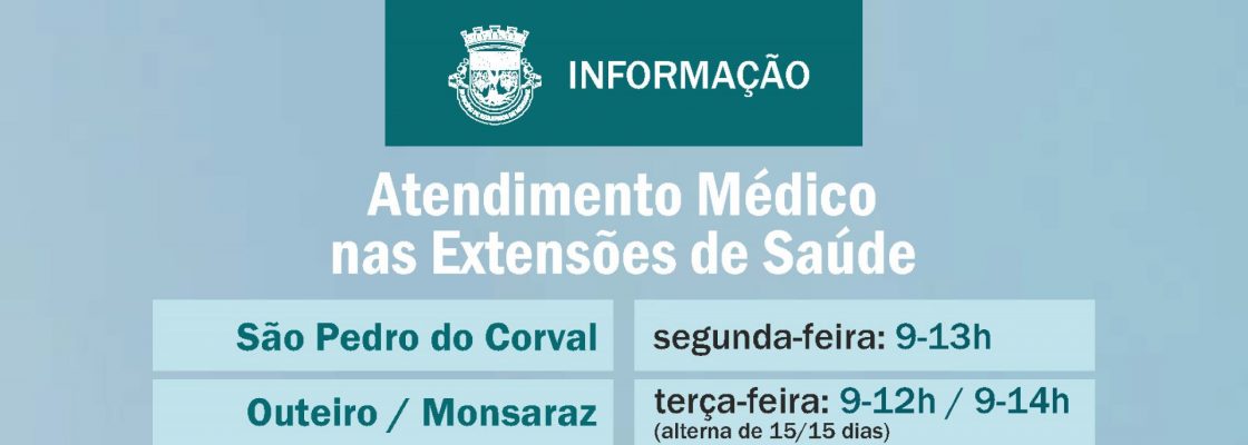 Arquivado: horários das Extensões de Saúde