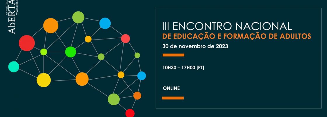Arquivado: 3º Encontro Nacional de Educação e Formação de Adultos