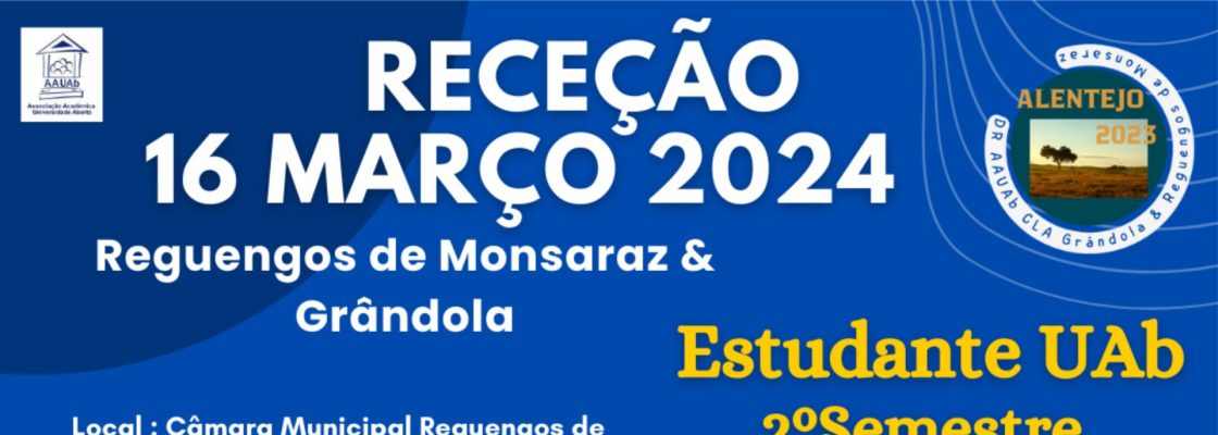 Arquivado: Universidade Aberta | Receção aos estudantes em Reguengos de Monsaraz