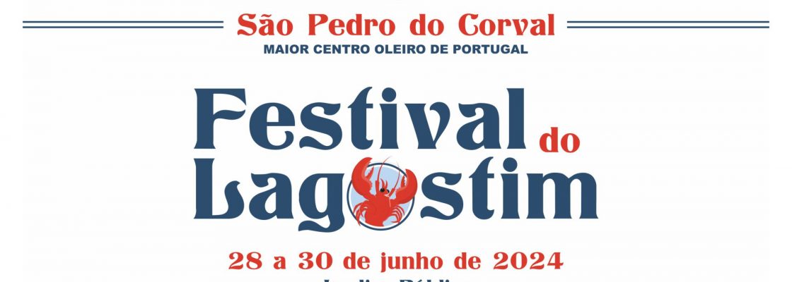 Arquivado: Festival do Lagostim 2024 em São Pedro do Corval