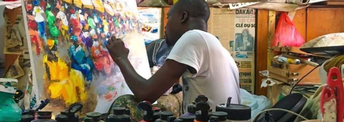 Monsaraz recebe primeira exposição em Portugal do pintor senegalês Ibou Diagne