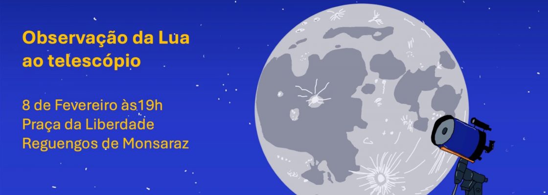 Arquivado: Observação da Lua ao telescópio na Praça da Liberdade