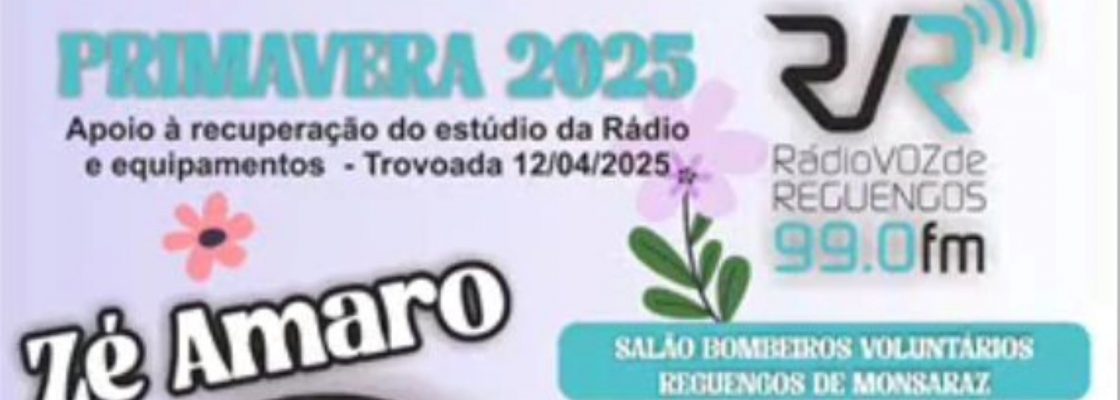Arquivado: Primavera 2025: Espetáculo solidário Rádio Voz de Reguengos 99.0FM