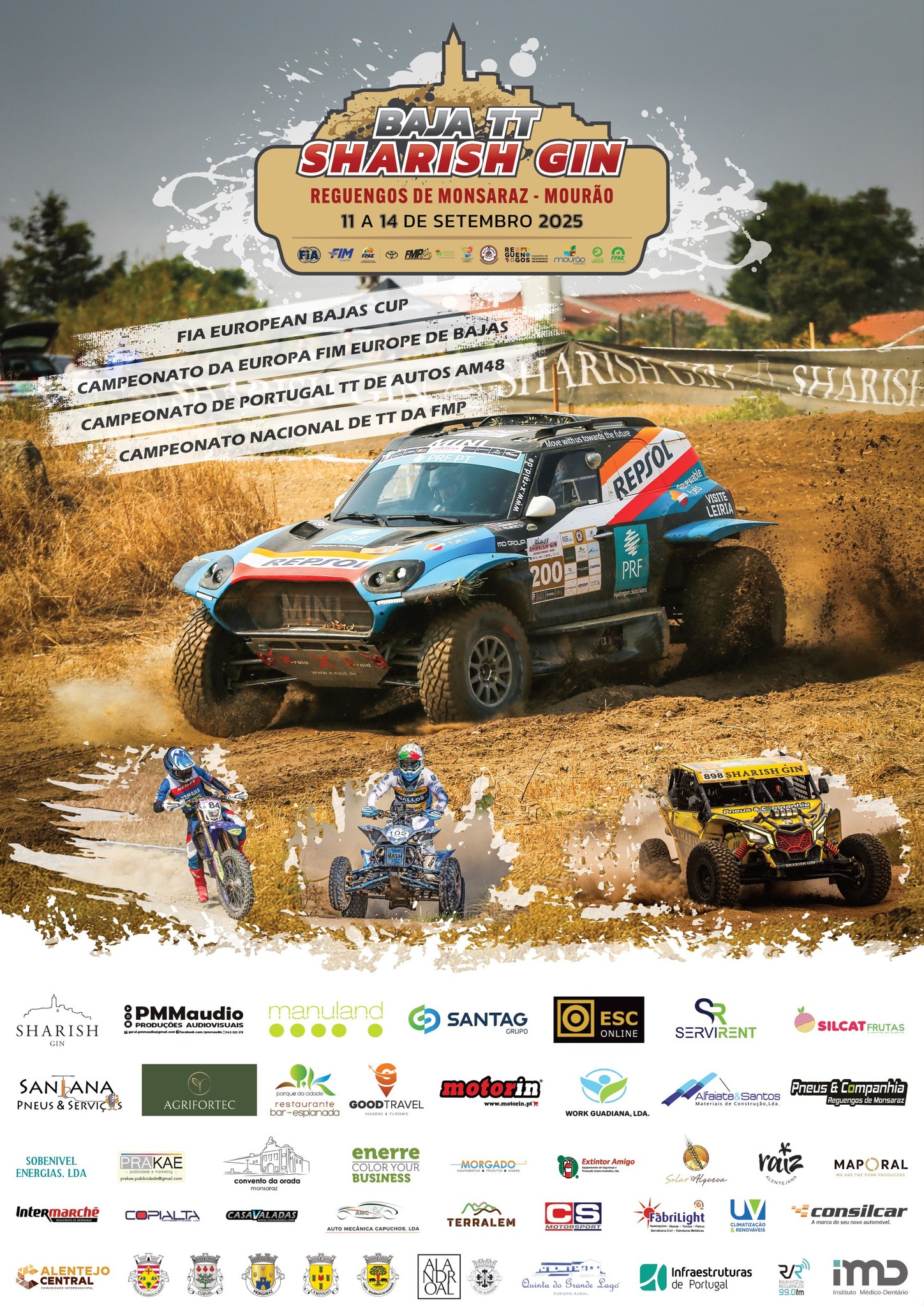 Cartaz da Baja TT Sharish Gin 2025