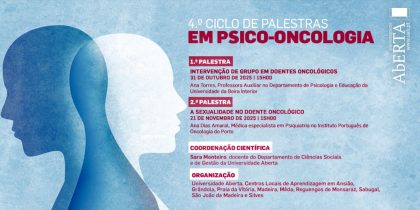 4.º Ciclo de Palestras Online sobre Psico-oncologia