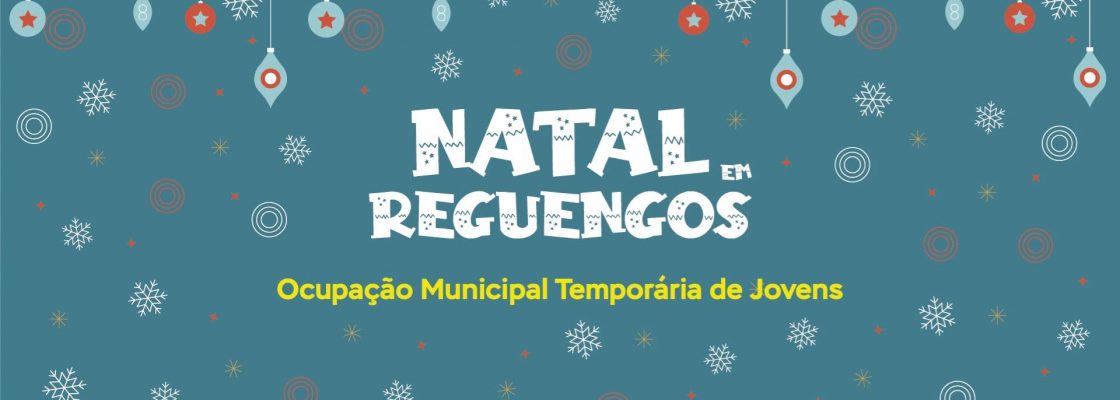Ocupação de jovens no Natal em Reguengos 2025